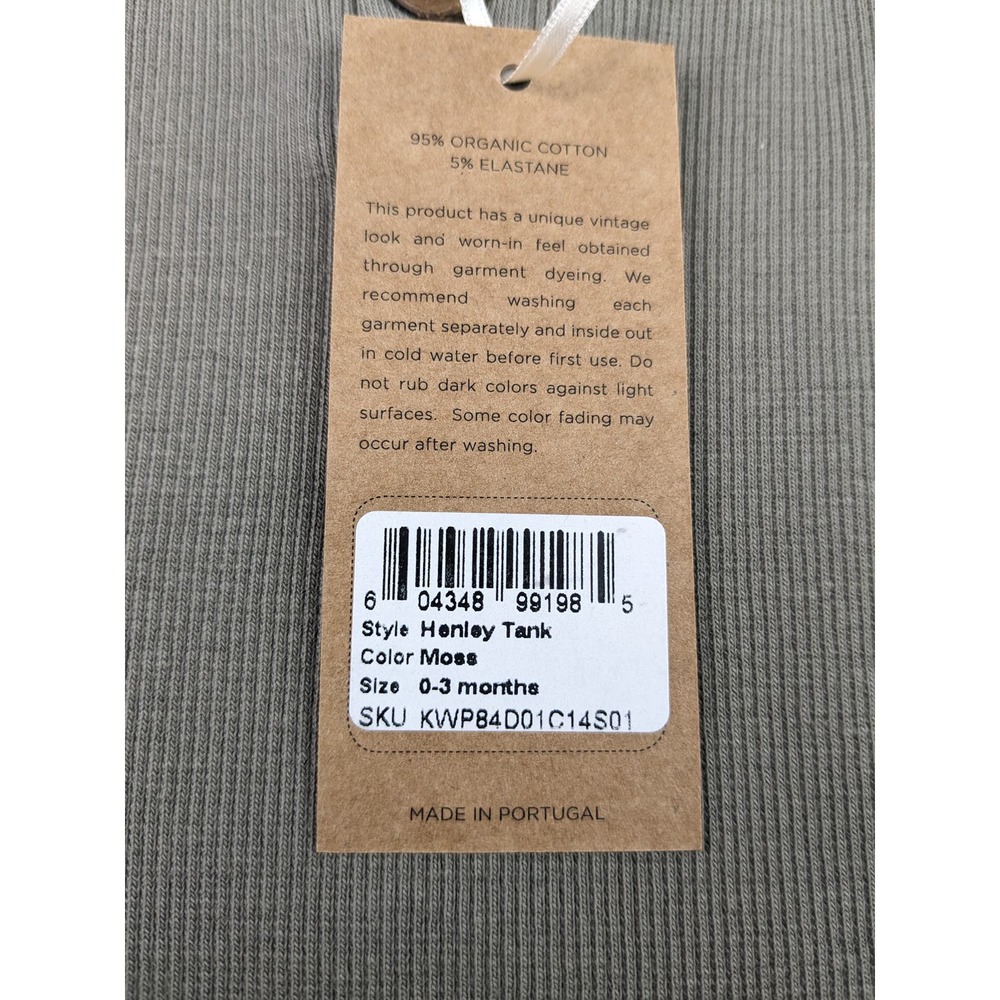 Kidwild Henley Ribbed Tank Top - Picture 3 of 4